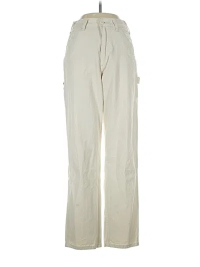 Pre-owned J. Galt Jeans In Ivory