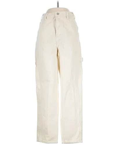 Pre-owned J. Galt Jeans In Ivory