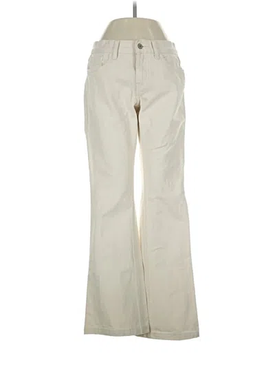 Pre-owned J. Galt Jeans In Ivory