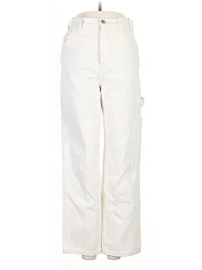 Pre-owned J. Galt Jeans In White