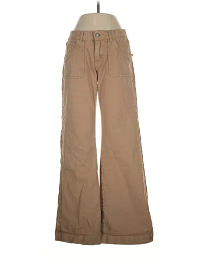 Pre-owned J. Galt Khaki Pant In Brown