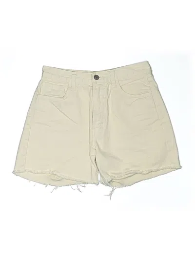 Pre-owned J. Galt Khaki Shorts In Ivory