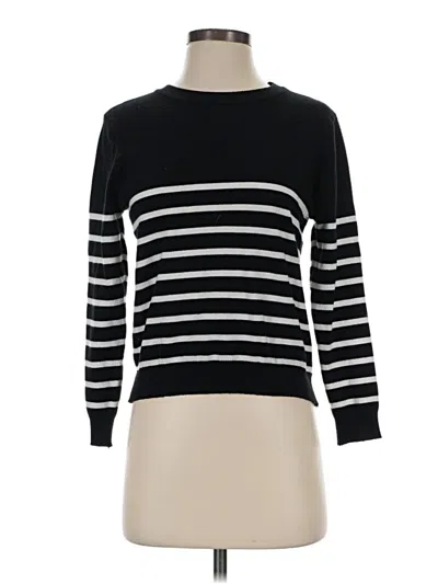 Pre-owned J. Galt Long Sleeve Top Black Turtleneck Tops