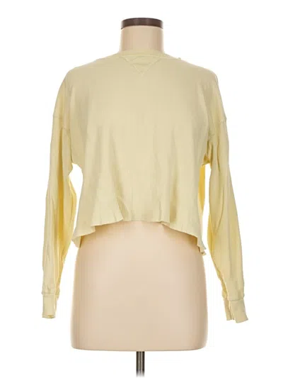 Pre-owned J. Galt Long Sleeve Turtleneck In Yellow