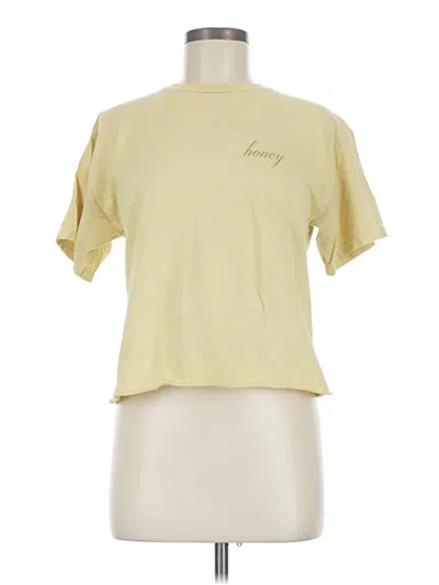 Pre-owned J. Galt Short Sleeve T-shirt In Ivory