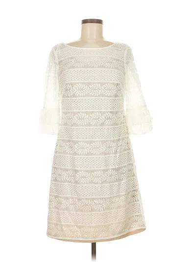 Pre-owned J Howard Casual Dress In White