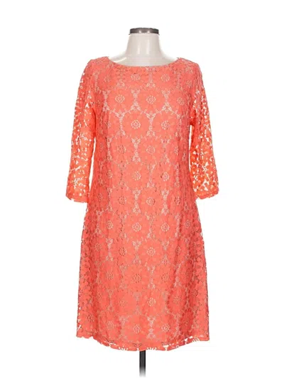 Pre-owned J Howard Cocktail Dress In Orange