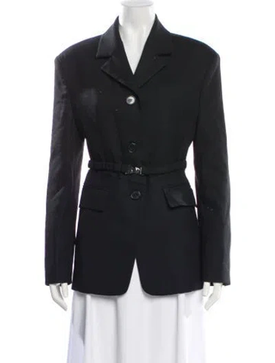 Pre-owned J Koo Blazer In Black