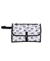 J L Childress Disney Mickey And Minnie Baby Boys And Girls Portable Changing Station In Mickey Minnie Ivory