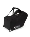 J L Childress Premier Padded Infant Car Seat Travel Bag With Wheels In Black