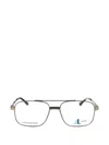 J. Landon Rectangular-frame Glasses In Grey
