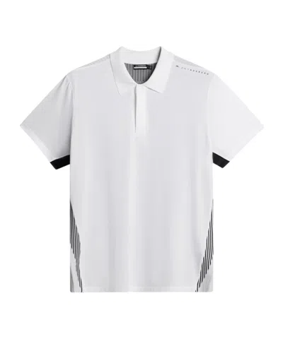 J. Lindeberg Aleks Polo Shirt In White