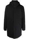 J. Lindeberg Hollis Tech Padded Coat In Schwarz