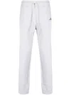 J. Lindeberg Alpha Drawstring Logo-print Track-pants In 灰色