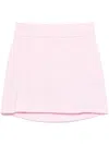 J. Lindeberg Pleated-panel Skirt In Pink