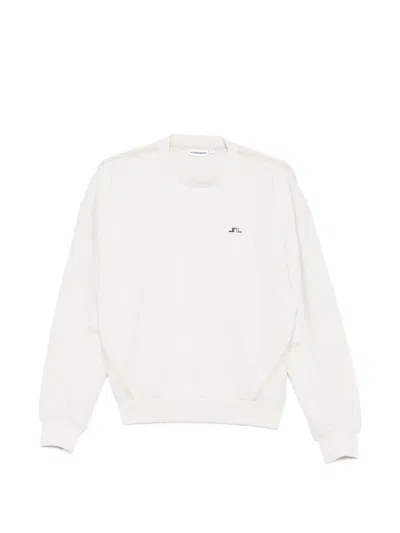 J. Lindeberg Aura Crew-neck Sweater In Neutral