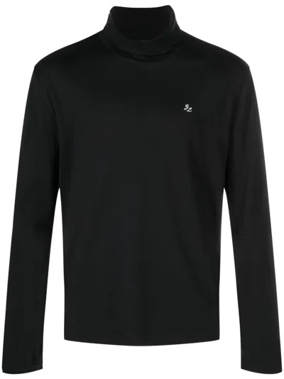 J. Lindeberg Aydin Jl High-neck Top In Black