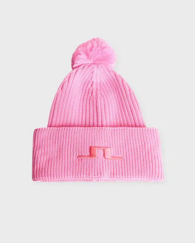 J. Lindeberg J Lindeberg Beanie Grace In Pink