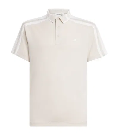 J. Lindeberg J Lindeberg Bo Polo Shirt In Neutral