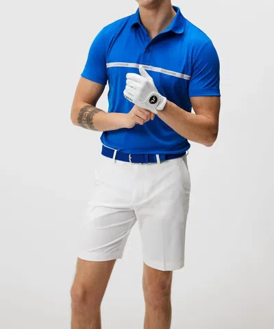 J. Lindeberg Chad Slim Fit Polo Shirt In Lapis Blue