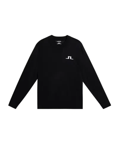 J. LINDEBERG CREW NECK KNITTED SWEATER