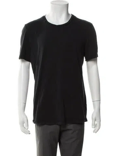 Pre-owned J. Lindeberg Crew Neck Short Sleeve T-shirt In Black