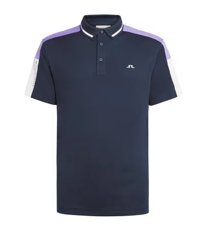 J. Lindeberg J Lindeberg Donny Polo Shirt In Blue