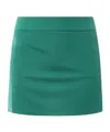 Shop J. Lindeberg Emblem Skirt In Green