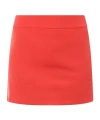 J. Lindeberg Technical Fabric Midi Skirt In Red