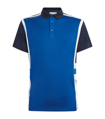 J. Lindeberg J Lindeberg Finn Polo Shirt In Blue