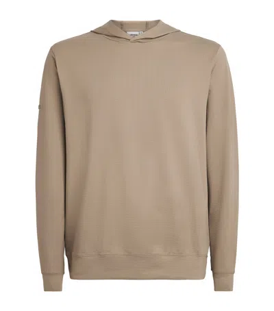 J. Lindeberg J Lindeberg Golf Vent Hoodie In Brown