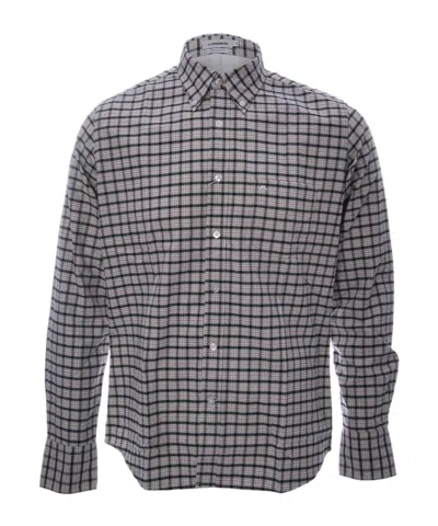 J. Lindeberg J.lindeberg Bobby Checked Shirt In Grey