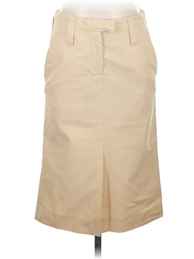 Pre-owned J. Lindeberg J.lindeberg Formal Skirt In Tan