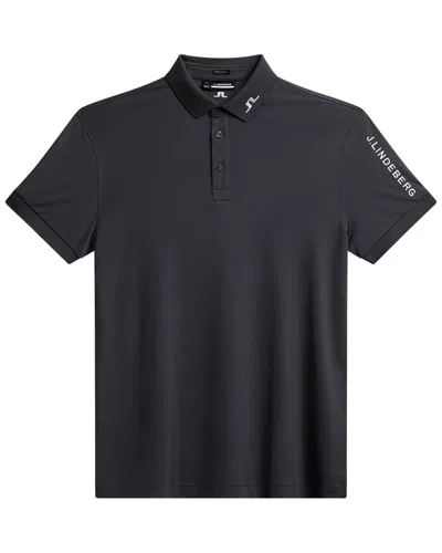 J. Lindeberg J.lindeberg Tour Tech Regular Fit Polo In Gray