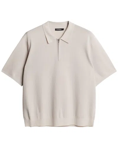 J. Lindeberg J.lindeberg Tyler Quarter Zip Knit Polo