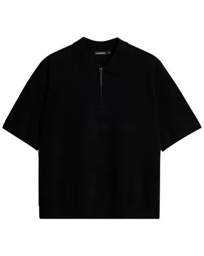 J. Lindeberg J.lindeberg Tyler Quarter Zip Knit Polo