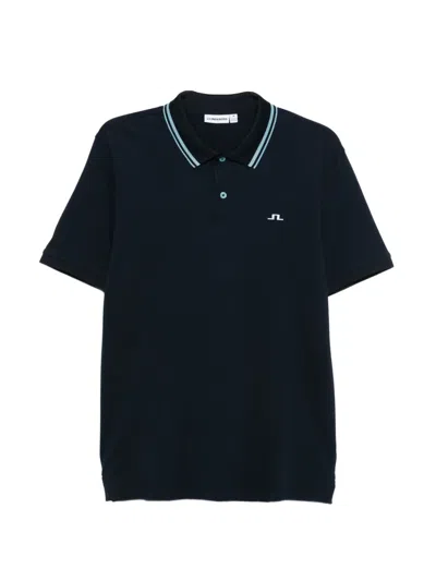 J. Lindeberg Joey Polo Shirt In Blue
