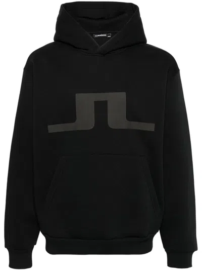 J. Lindeberg Karson Hoodie In Black