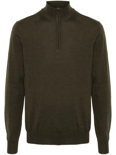 J. Lindeberg Kiyan Sweater In Green