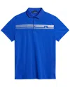 J. Lindeberg Klas Regular Fit Polo In Blue