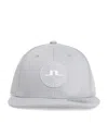 J. Lindeberg Logo-patch Drive Cap In Grey