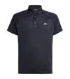 J. Lindeberg Logo Wilhelm Polo Shirt In Navy