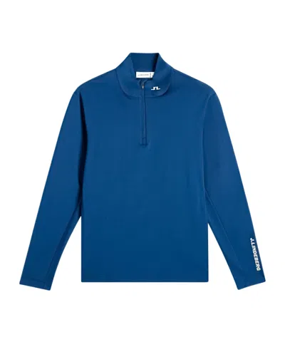 J. Lindeberg Long-sleeved T-shirt In Blue