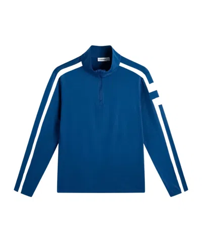 J. Lindeberg Long-sleeved T-shirt In Blue
