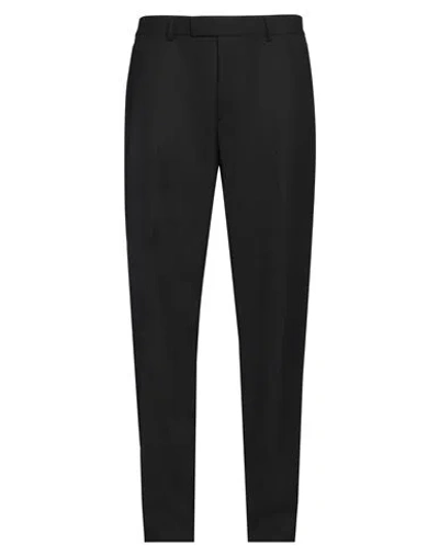 J. Lindeberg Man Pants Black Size 30 Virgin Wool, Polyester, Recycled Polyester, Elastane