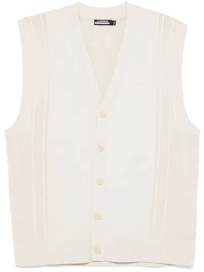 J. LINDEBERG MARKUS KNITTED VEST - MEN'S - VISCOSE/POLYESTER