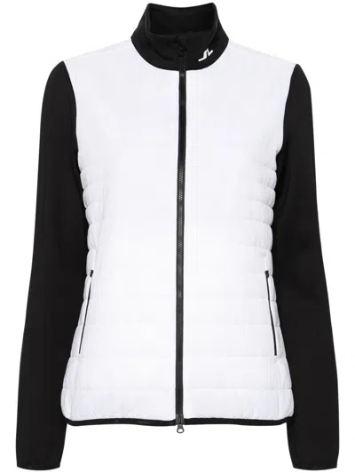 J. Lindeberg Martina Steppjacke Mit Farben In Weiss