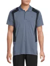 J. Lindeberg Men's Legacy Polo Shirt In Blue