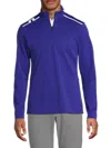 J. Lindeberg Men's Leon Zip-up Sweatshirt In Blue