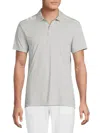 J. Lindeberg Men's Lionel Polo Shirt In Gray
